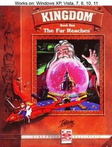 Kingdom: The Far Reaches PC Game 1995 Interplay Windows 10 11 - Foto 1 di 2