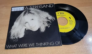 BARBRA STREISAND What were we thinking of 7" SPAIN PROMO SINGLE VINYL VERY RARE - Picture 1 of 3