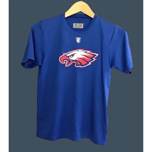 A4- BOYS BLUE EAGLE GRAPHIC SHORT SLEEVE LIGHT WEIGHT T-SHIRT SIZE SMALL YOUTH - Picture 1 of 6