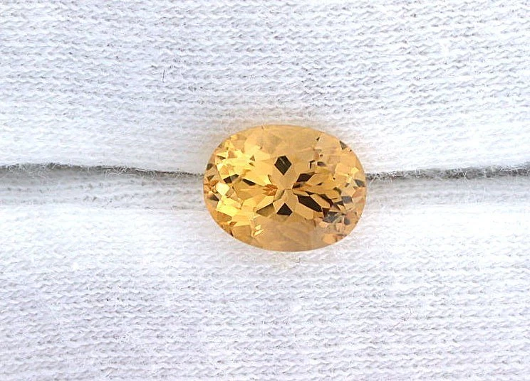 Piedra preciosa heliodor berilo dorado ovalada natural AAA de 2,43 quilates 9x7 9 mm x 7 mm B14 Foto 1 de 1