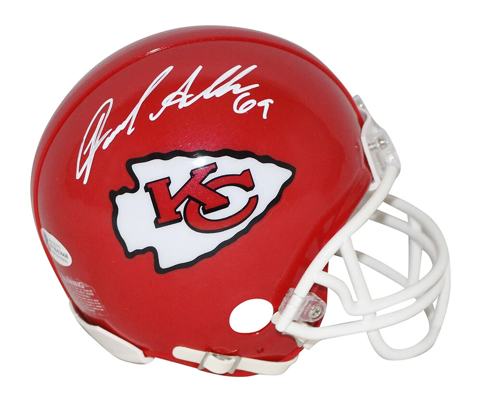 Minicasco Beckett 37668 autografiado por Jared Allen Kansas City Chiefs VSR4 Foto 1 de 1
