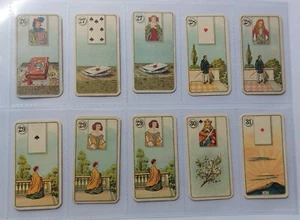Carreras Fortune Telling Cards 1926, Card & Head Insets-Singles-Choose Card (#5) - Picture 1 of 41