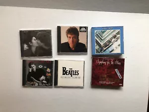 The Beatles, John Lennon, Paul McCartney, varios álbumes, lote de CD - Imagen 1 de 12