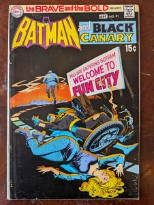 Brave and the Bold #91 (DC Comics 1970) ¡Neal Adams! Batman Canario Negro! En muy buen estado- - Imagen 1 de 7