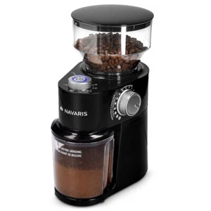Molinillo de café eléctrico - Molino regulable de granos de café - Imagen 1 de 9
