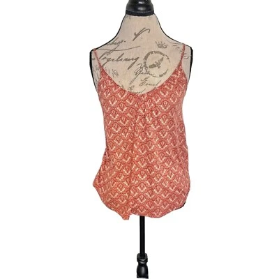 Blusa sin mangas H&M para mujer talla XS estampada playa bohemia fluida  Foto 1 de 4