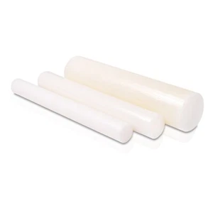 Nylon 6/6 - Polyamide Extruded Plastic Rod 1.25" OD x 47" Length White - Picture 1 of 1