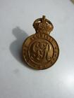 King George V Royal Military College Cap Badge KC, Lugs Vires Acquirit Eundo