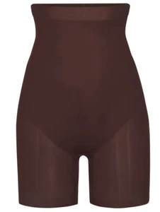 NWT SKIMS Barely There Shapewear High Waist Mid Thigh Espresso 3X SH-HWS-0531 - Picture 1 of 7