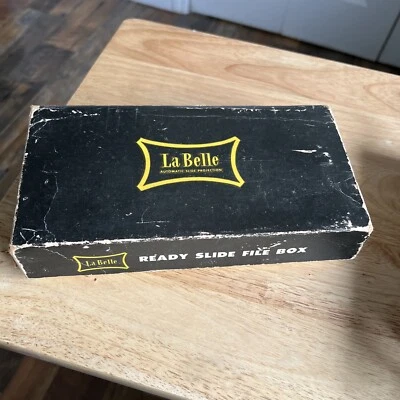 La Belle Ready Slide File Box, 2 - 9" Mags, 2 Diapositivas y Caja de Archivos Como En La Imagen Foto 1 de 4