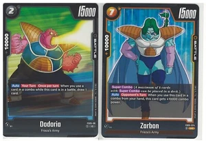 Zarbon FB05-074 & Dodoria FS05-08 | DBS Fusion World - Dragon Ball TCG - Picture 1 of 2
