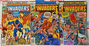Marvel Comics Group: The Invaders Lot #20, #21 & #24 + Marvel Spotlight #27 - Picture 1 of 5