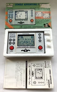 Juego LCD Vintage 1982 PLAY & TIME JUNGLE ADVENTURE WOODMAN (Casi Como Nuevo) - Imagen 1 de 18