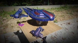 Halo Mega Bloks Covenant Seraph, Banshee, Ghost - Picture 1 of 8