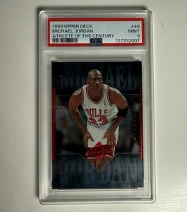 1999 Upper Deck Athlete of the Century Michael Jordan #46 PSA 9 MINT HOF GOAT - Bild 1 von 3