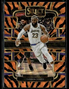 2023-24 Panini Select Tiger SSP Concourse LeBron James #66 - Picture 1 of 2