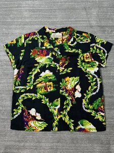 Patagonia Pataloha Haleiwa DAMEN Shirt 25th Anniversary LTD ED schwarz NEU 10 M - Bild 1 von 9