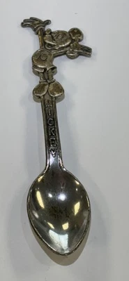 Cuchara coleccionable Mickey Mouse chapada en plata vintage de Disney **SIN PRECIO BASE** Foto 1 de 4