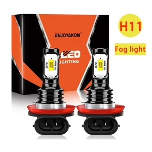 Kit H11 H8 H9 H16 LED Headlight 6000K White Fog Light Bulbs 10000LM 2PCS - Picture 1 of 11