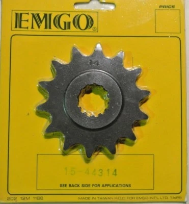 PIÑÓN DELANTERO SUZUKI DR / SP / GN OEM 27511-37400 / 27511-32400 (14º) Foto 1 de 2