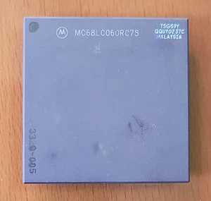 1Pce Motorola MC68LC060RC75 75G59Y Microprocessor IC CPU 32-Bit 75MHz 206PGA - Picture 1 of 2