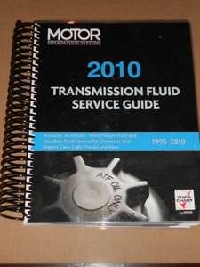 Chek-Chart 2010 TRANSMISSION FLUID SERVICE GUIDE 1993-2010 Motor Info Sys NEW - Bild 1 von 2