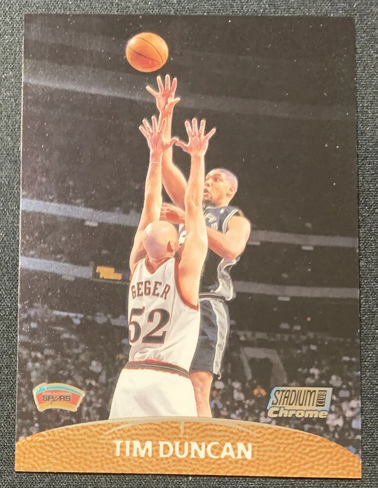 Tim Duncan 1999-00 Topps Stadium Club Chrome #36  Spurs - Image 1 of 1