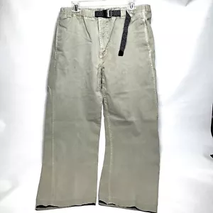 Gramacci Belted Pants Mens Size Large 32” Inseam Khaki - Picture 1 of 20