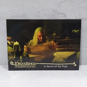 LOTR Fellowship Update Edition In Search Of The Truth #104 Topps 2002 - Picture 1 of 6