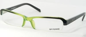 GF FERRE FF15102 TRANSPARENT GREEN / BLACK EYEGLASSES GLASSES FF151 51-16-130mm - Picture 1 of 10