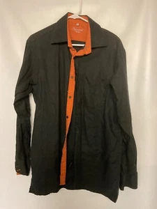 Sale Vintage Large VISCONTI long sleeve Dress SHIRT - Picture 1 of 5