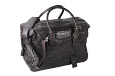 Giorgio Armani Tasche 100 Alligator Alligatorleder braun