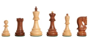 The Zagreb '59 Chess Set - Pieces Only - 3.875" King - Golden Rosewood - Picture 1 of 1
