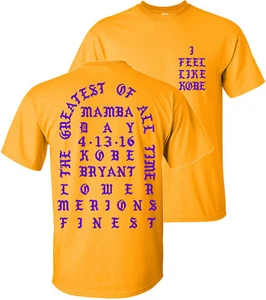 I Feel Like Kobe - Kanye West - I Feel Like Pablo - T-Shirt - Picture 1 of 13