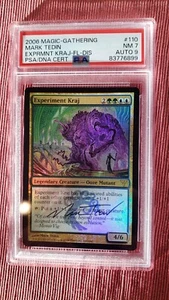 MTG Experiment Kraj Dissension 110/180 signed Mark Tedin PSA 7 Auto 9 - Picture 1 of 2