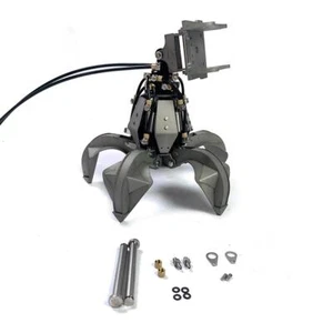 LESU Orange Peel Grab for 1/14 RC Hydraulic Excavator AC360 ET26L ET30H Models - Picture 1 of 10