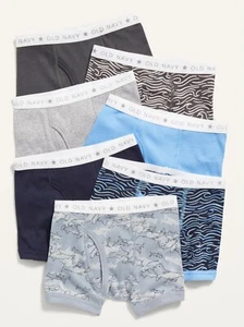 Old Navy Toddler Boys Boxer-Briefs Underwear 7-Pack Sharks Size 2T-3T - Picture 1 of 2