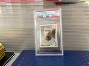 PANINI WORLD CUP KOREA 2002 ENGLAND BECKHAM N 430 CERTIFIED PSA 9 - Picture 1 of 2