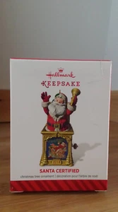 Hallmark Santa Certified 2014 Christmas Ornament - Picture 1 of 1