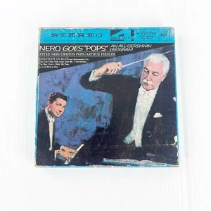 RCA Victor Peter Nero Goes Pops Fiedler Boston Reel to Reel Tape 7 1/2 IPS - Picture 1 of 5