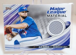 2023 ALEK MANOAH TOPPS SERIES 1 MAJOR LEAGUE MATERIAL CARD #MLM-AM SP - Picture 1 of 2
