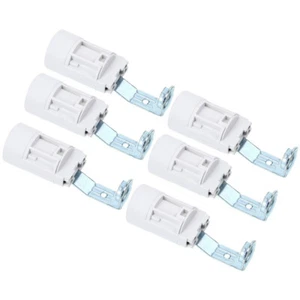 6 Pcs Screw Lamp Holder Socket Replacement Light Fixture Nut Bulb Adapter - Picture 1 of 12