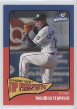 2014 Choice Midwest League Top Prospects Jonathon Crawford #30