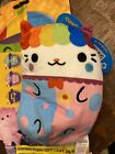 Peluche sac à haricots clown chat chat chat contre cornichons #061 Chonk