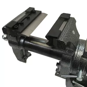 Vise Mount 4" Press Brake Bender Attachment Bending 14 Gauge Mild Steel 1/8" Alu - Picture 1 of 4