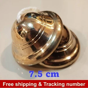 7.5 cm Rock Cymbals Brass Thai Instrument Standard Sounds Big size - Picture 1 of 12