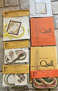 Quill Art Quilling Kit Springtime Floral Your Turn Instruction Book Trust Lord - Picture 1 of 8