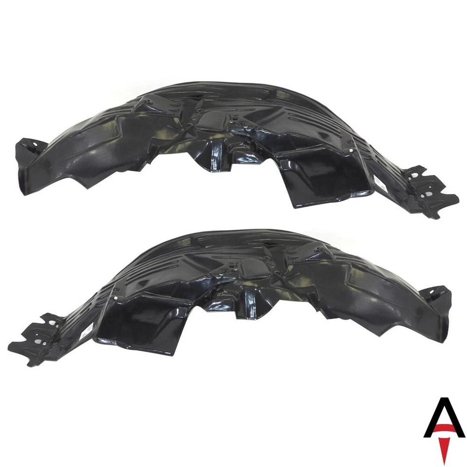 Fender Liner Splash Shields For Nissan Pathfinder,Armada Front Left & Right Pair Foto 1 de 4