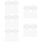 250 Pcs Transparent Gashapon Shell Capsules Toy