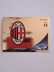 N. 156 AC Milan Badge AC Milan - Champions League 2012/13 Panini